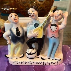 Jolly Good Fellow Samson Import Relpo Figurine Planter 1950s MCM